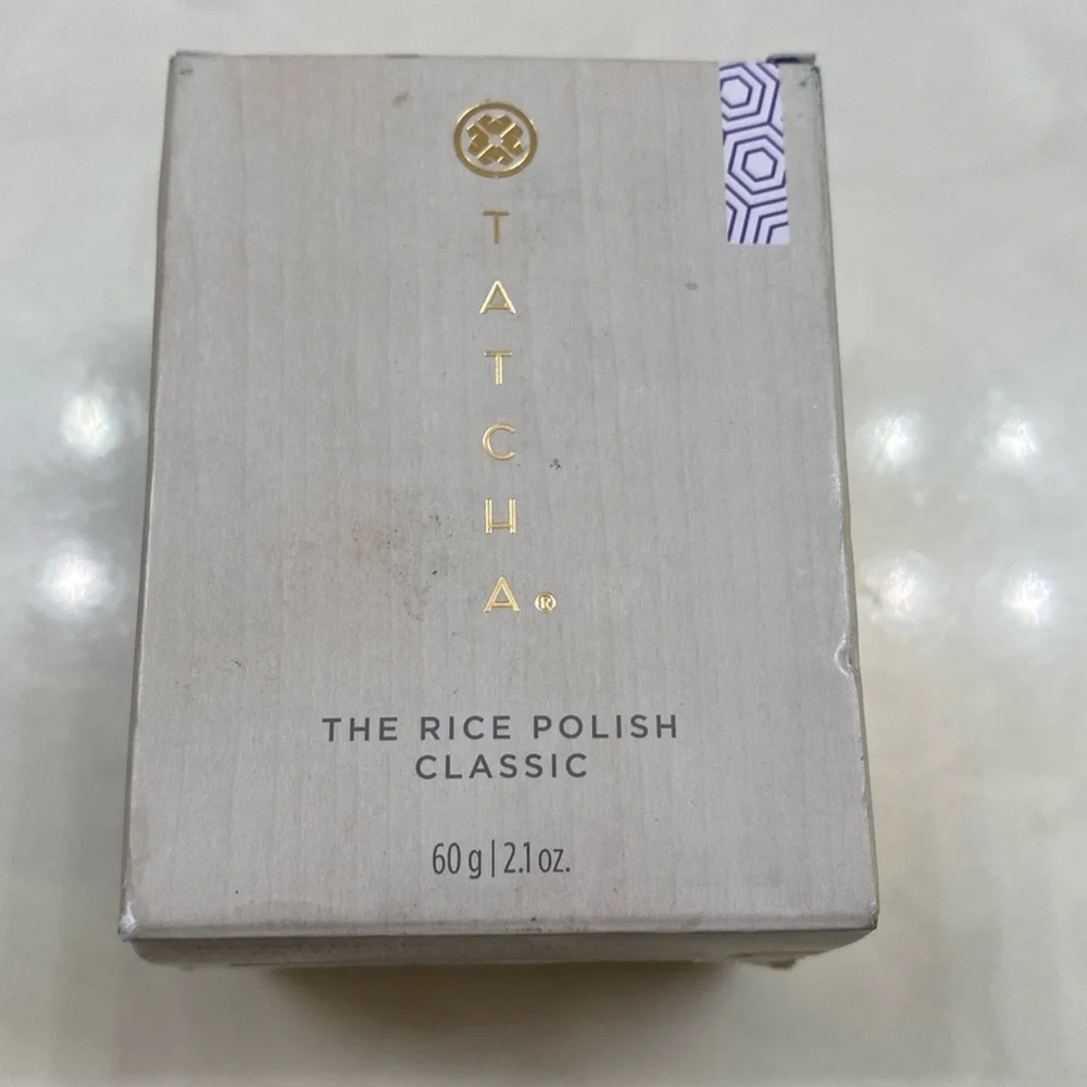 TATCHA The Rice Polish Classic 2.1 OZ Full Size - NIB & Sealed, EXPIRES 8/11/26